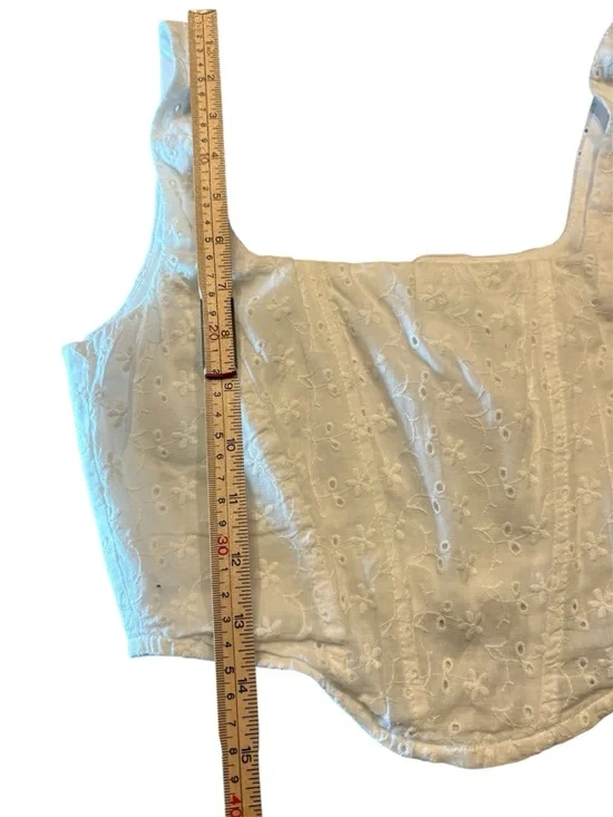 NEW Princess Polly Larose top white size 2 - Picture 4 of 7